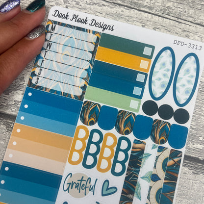 Penelope Peacock Gonk functional planner stickers (DPD3313)