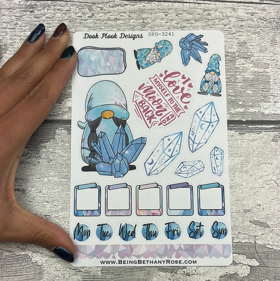 Crystal Gonk journalling planner stickers (DPD3241)