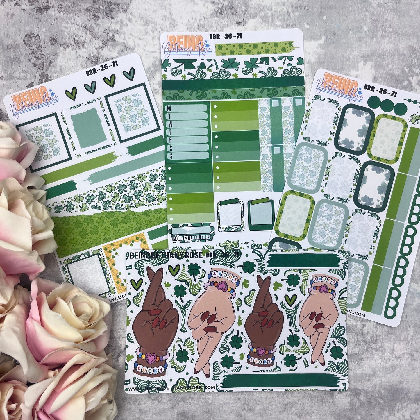 Feeling Lucky sticker kit (KIT26071)