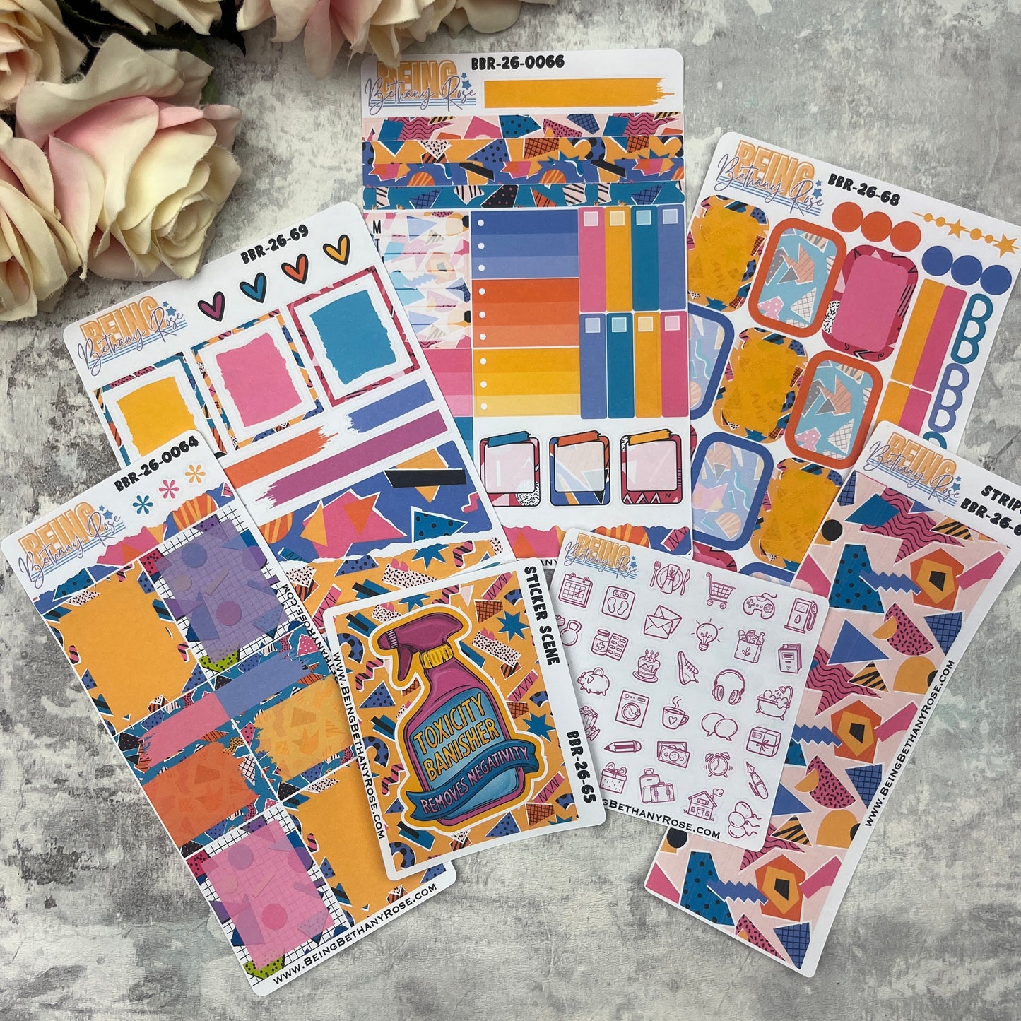 Toxicity Banisher sticker kit (KIT26067)