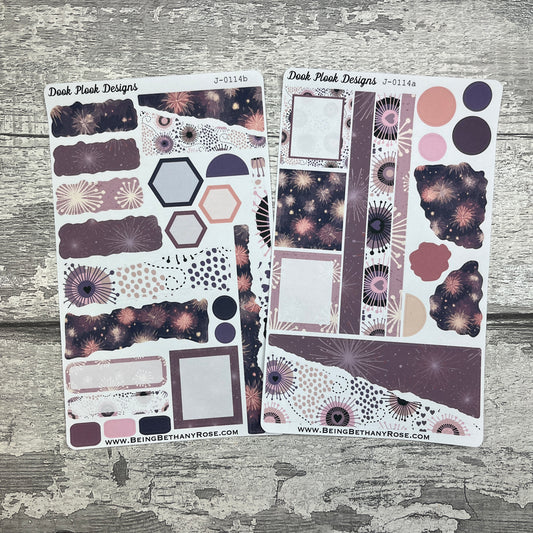 Scrap Journalling - Maddison Fireworks (J0114)