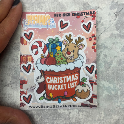 Christmas / Family Bucket List Stickers (BBR0121)
