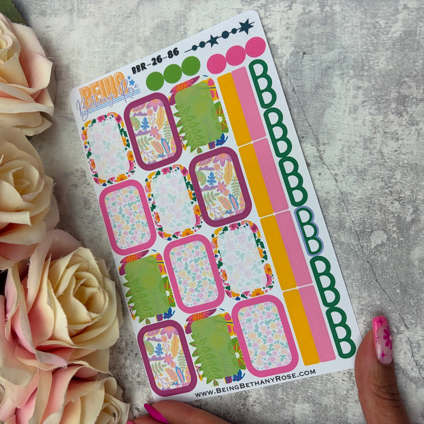Happiness Ahead sticker kit (KIT2686)