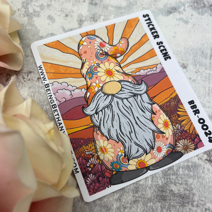 Bodhi Flower Power scene sticker (BBRSCENE-0024)