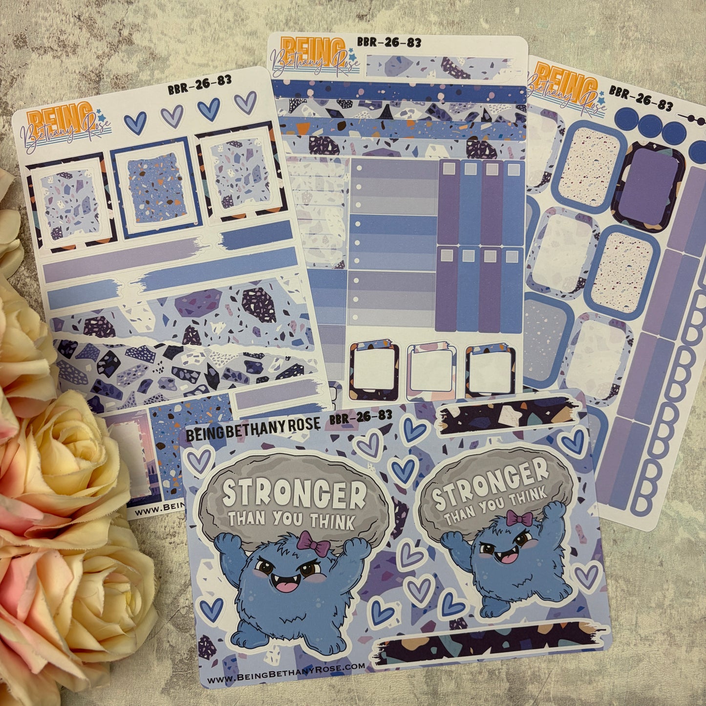 Stronger than you think sticker kit (KIT2683)