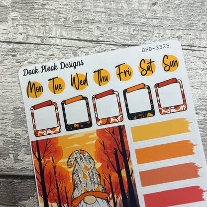 Rowan Autumn Gonk journalling planner stickers (DPD3325)