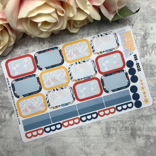 Jarvis boxes planner stickers (BBR-0021)