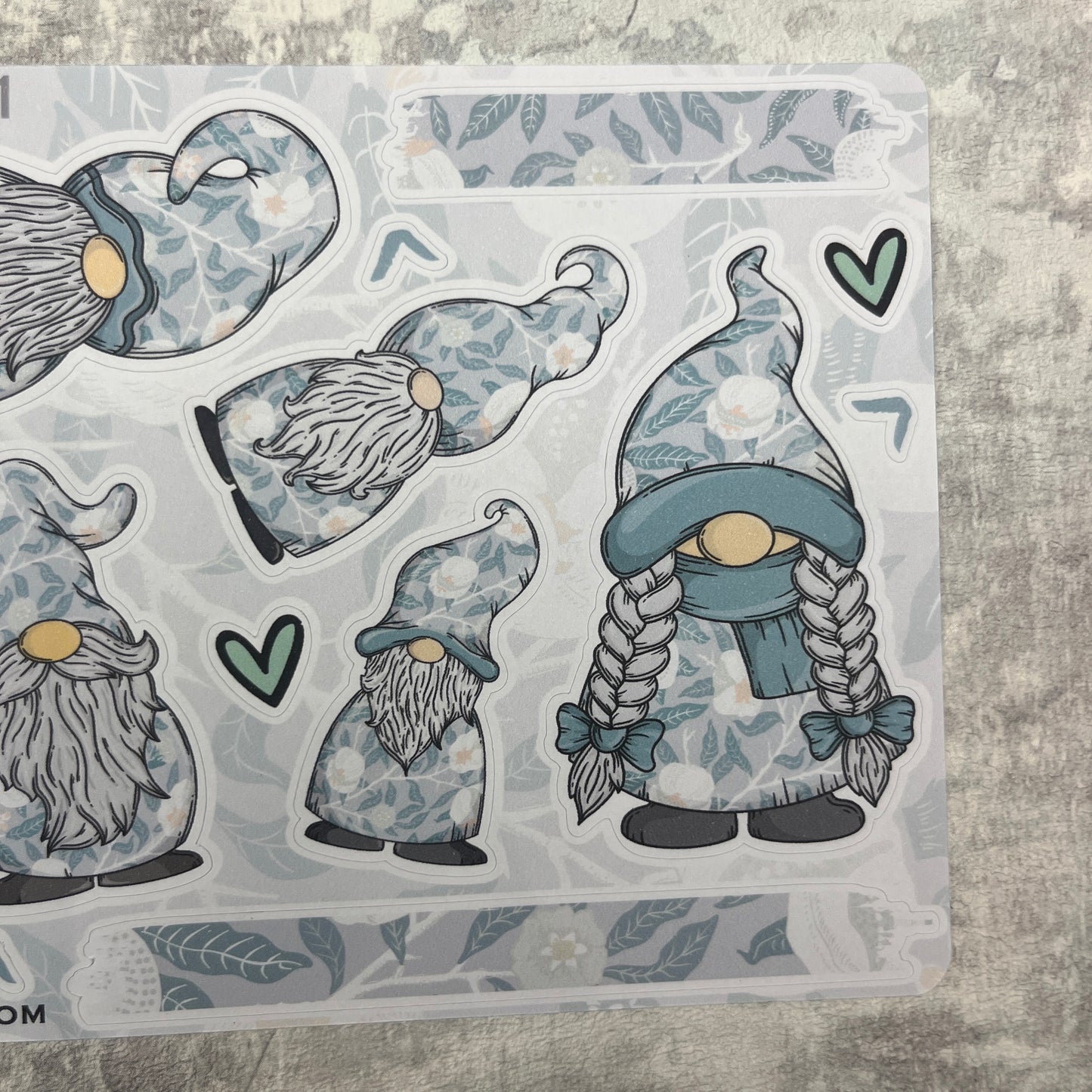 Laura - Snowman Gonk Stickers (TGS0371)