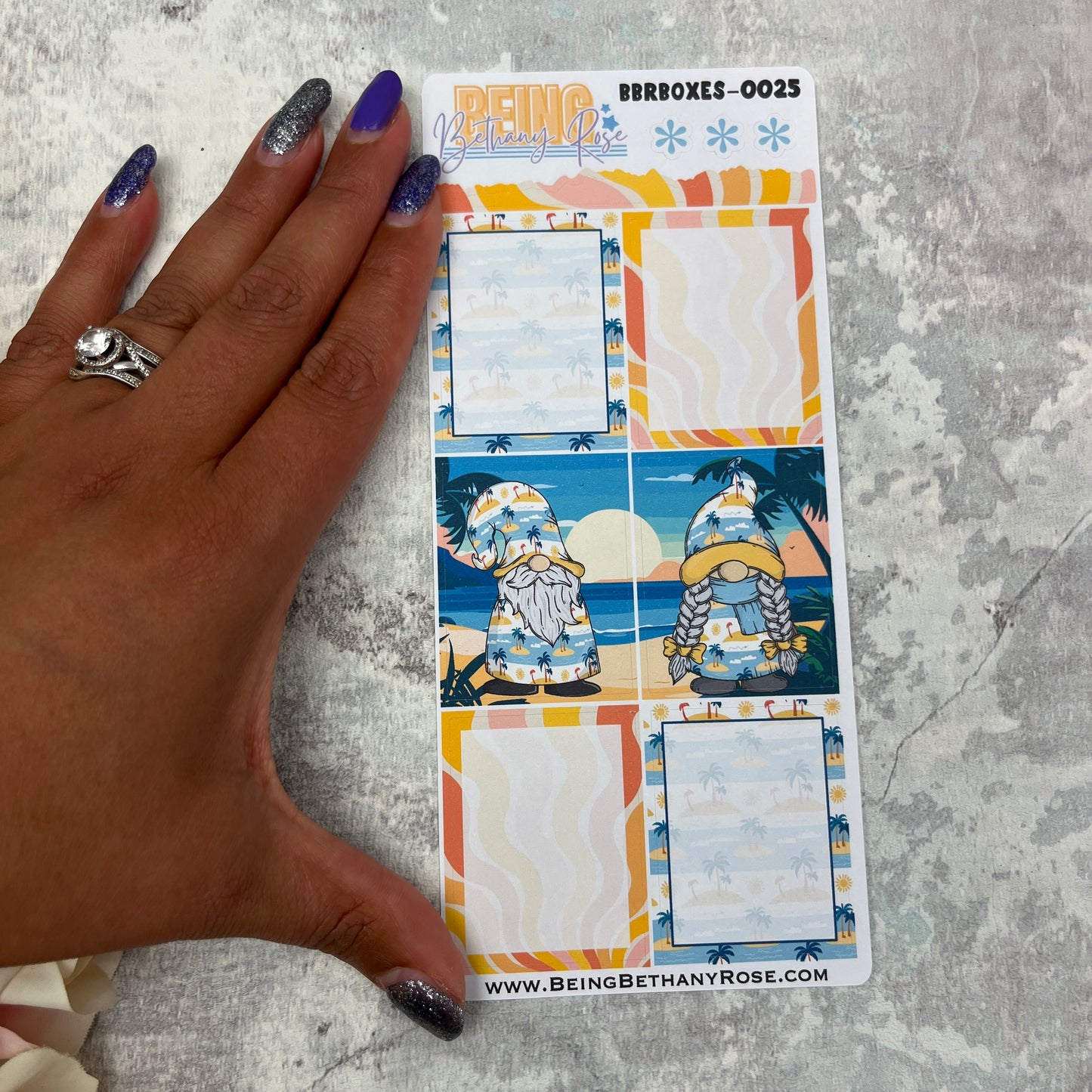 Brittany Beach box stickers - add ons  (BBRBOXES-0025)