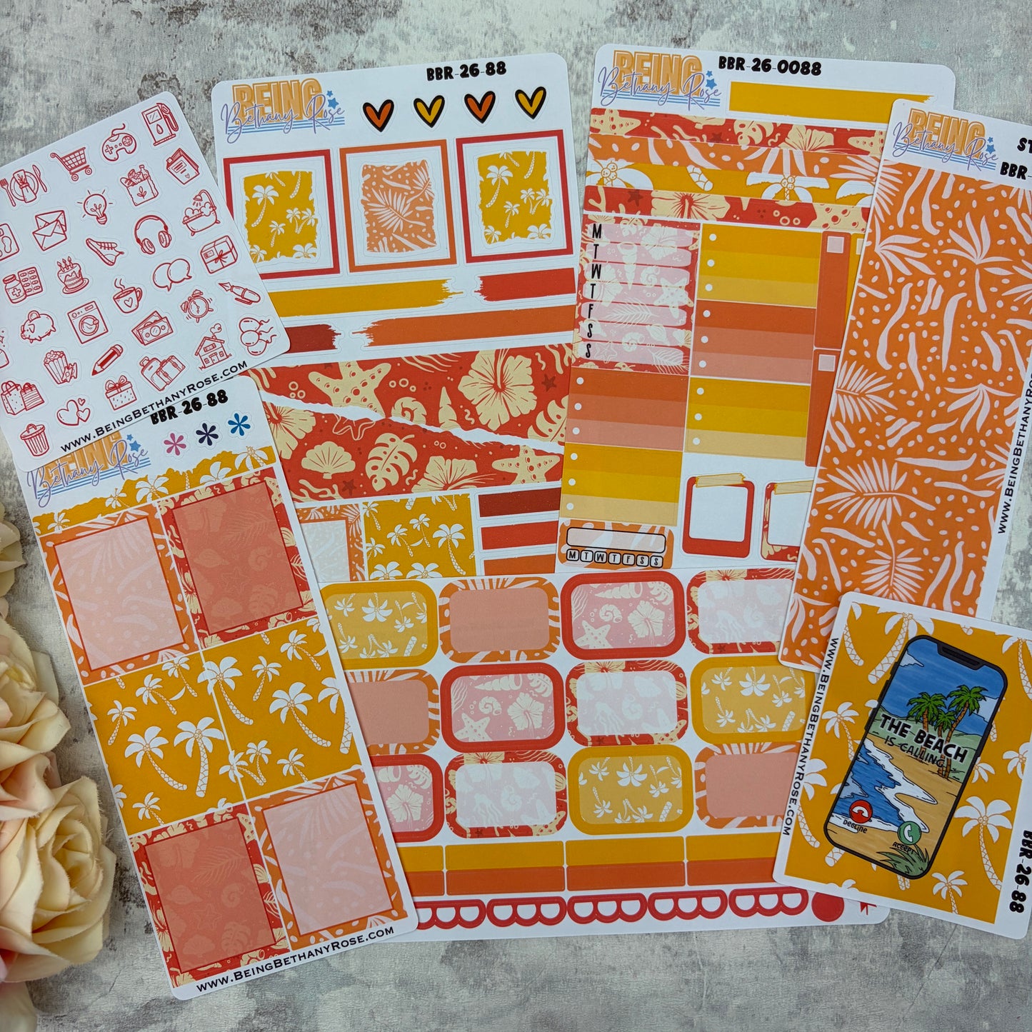 The sea is calling sticker kit (KIT2688)