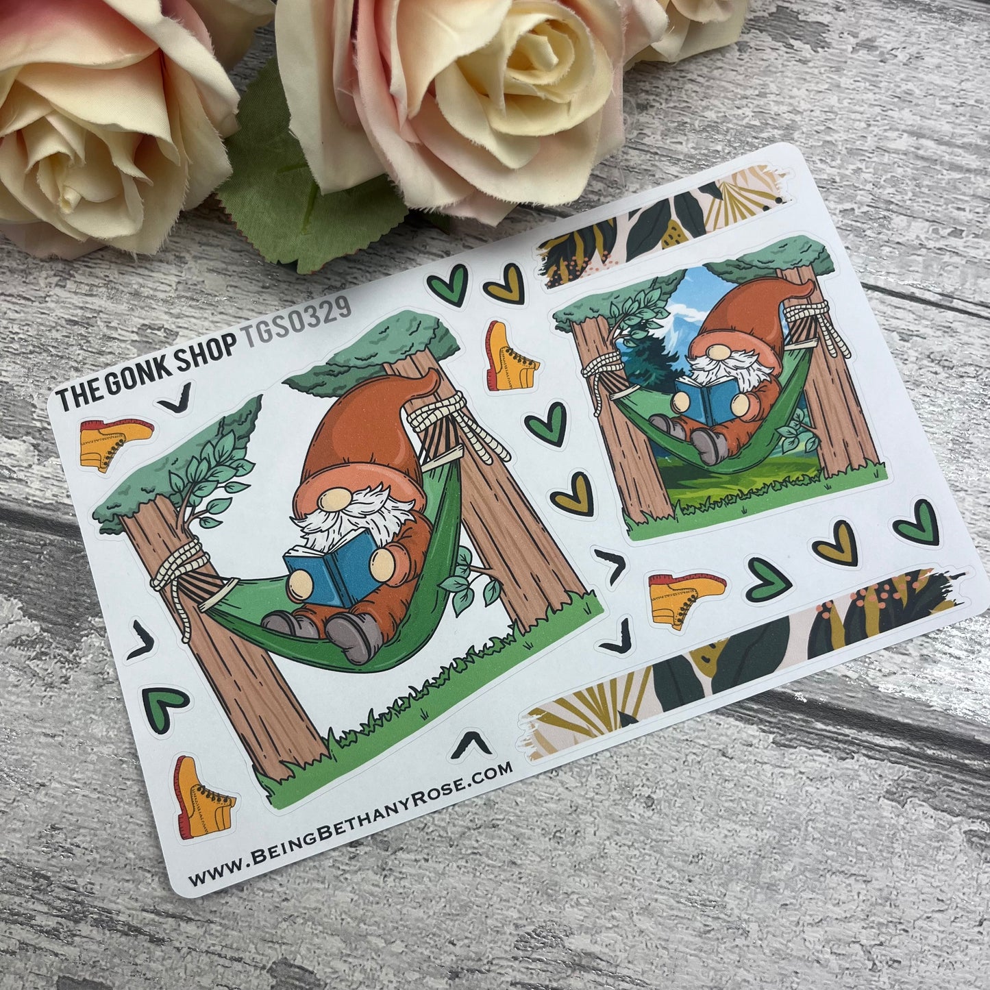 Hammock - Great Outdoors Gonk Stickers (TGS0329)