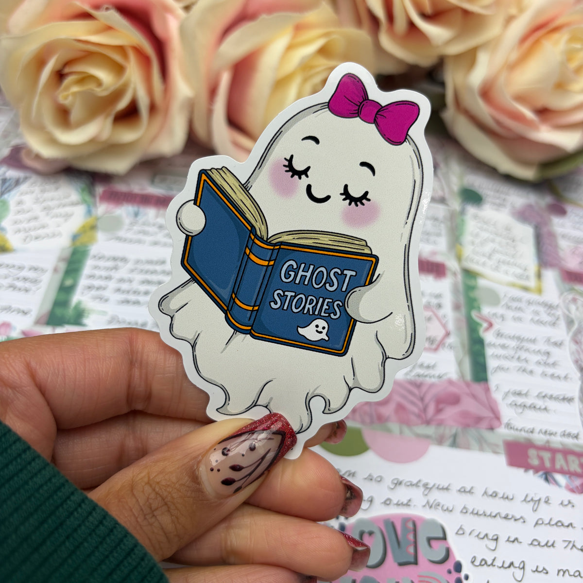 (173) Ghost Stories  - vinyl sticker