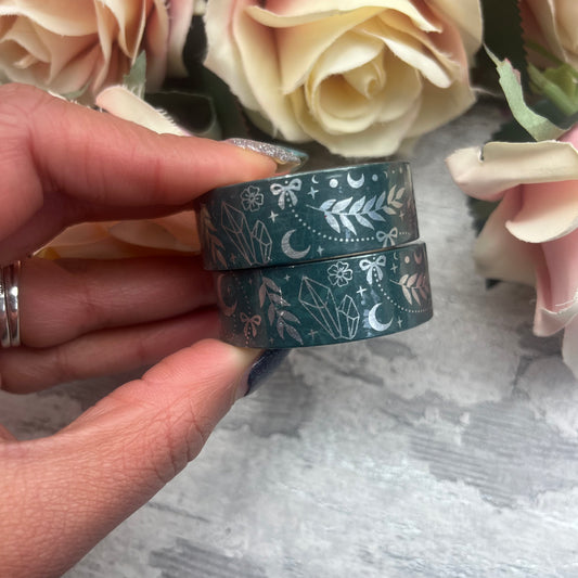 Washi Tape (Foiled) - Crystals silver