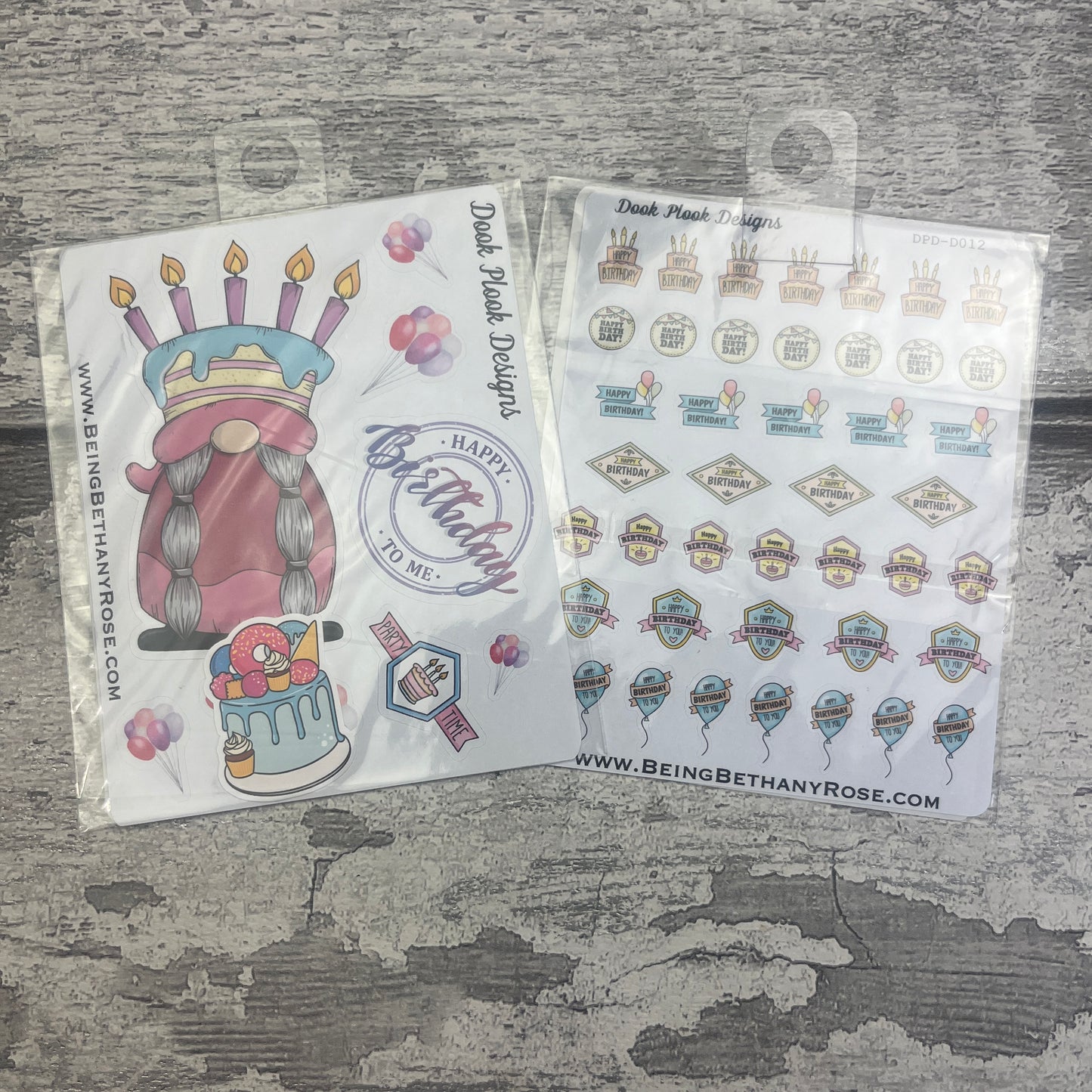 Last Chance Sticker Bundle Pack - Birthday icons