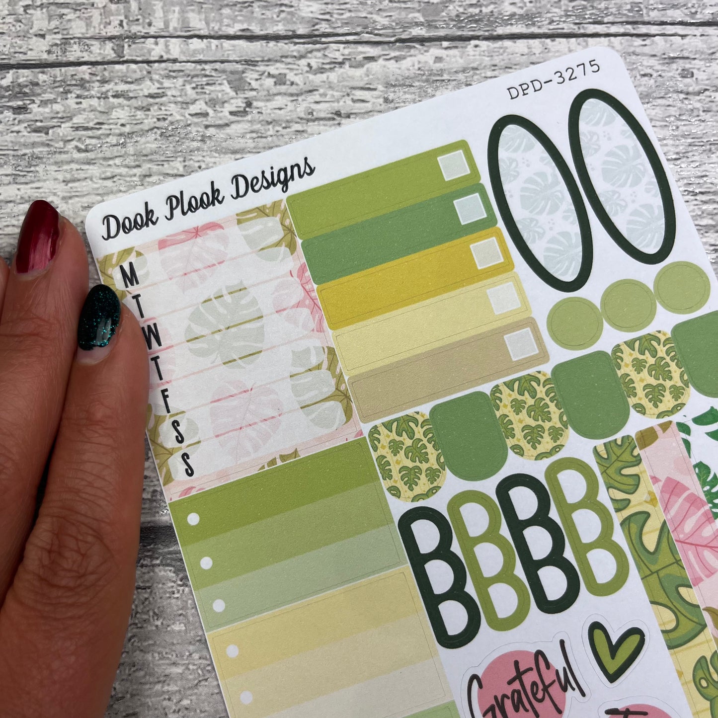 Monica Gonk functional planner stickers (DPD3275)