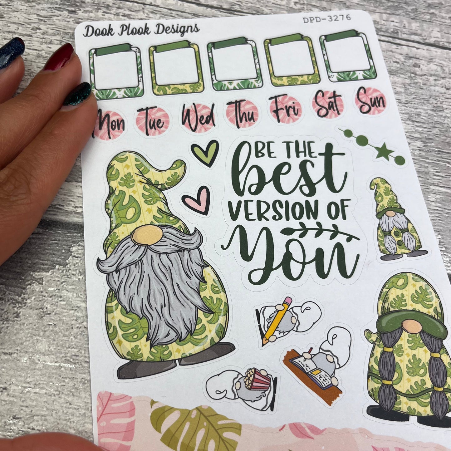 Monica Gonk journalling planner stickers (DPD3276)