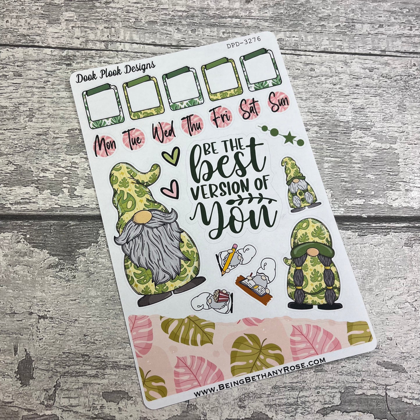 Monica Gonk journalling planner stickers (DPD3276)