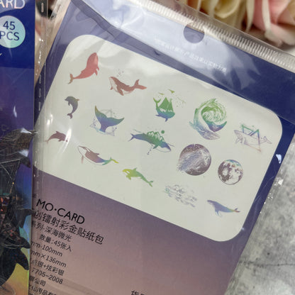 Overstock - Holo Stickers - Deepsea Shimmer