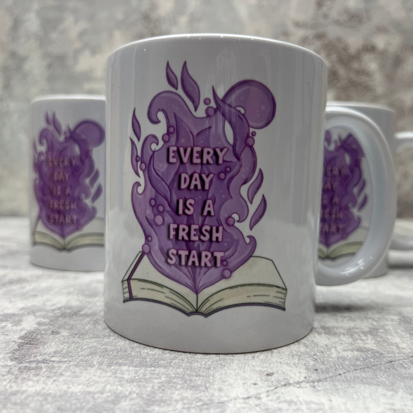 Everyday is a fresh start mug