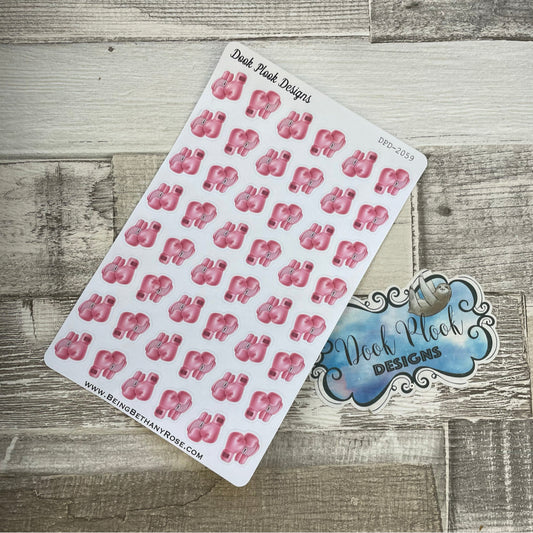 Pink Boxing Glove stickers (DPD2059)