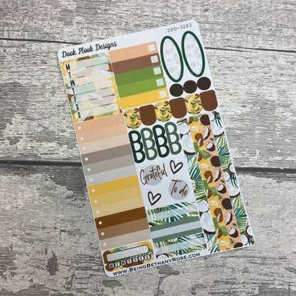 Coco Coconut functional planner stickers (DPD3283)