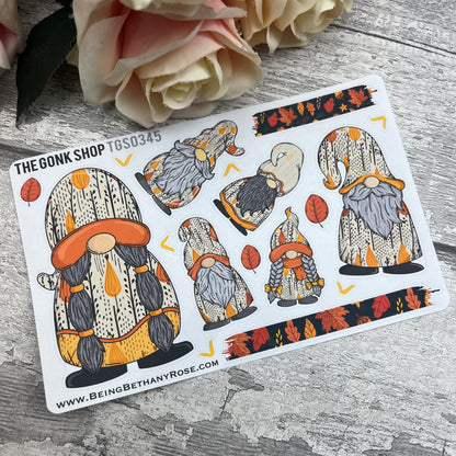 Rowan Autumn Gonk Stickers (TGS0345)