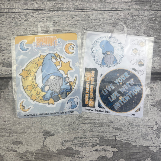 Last Chance Sticker Bundle Pack -  Moon and Stars