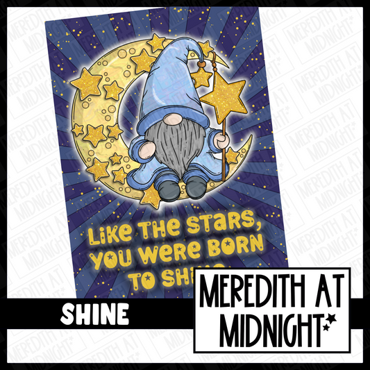 Born to shine - Art Print *INSTANT DOWNLOAD*