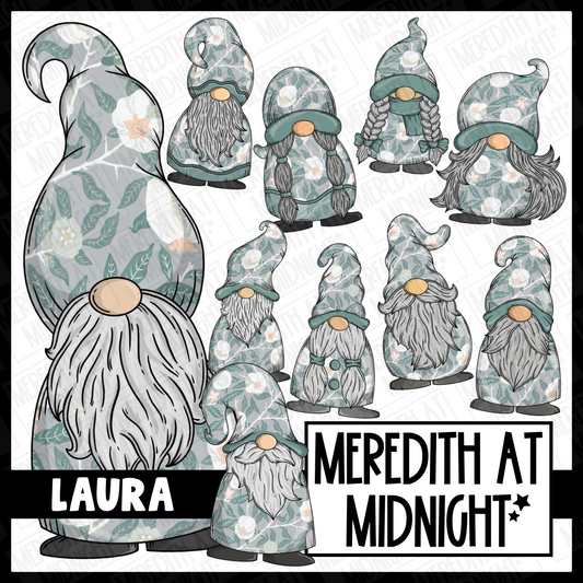 "Laura" Gonk / Gnome Clipart / Digital Stickers *INSTANT DOWNLOAD* PNG files