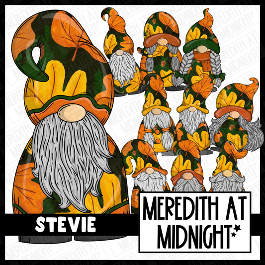 "Stevie" Autumn Gonk / Gnome Clipart / Digital Stickers *INSTANT DOWNLOAD* PNG files
