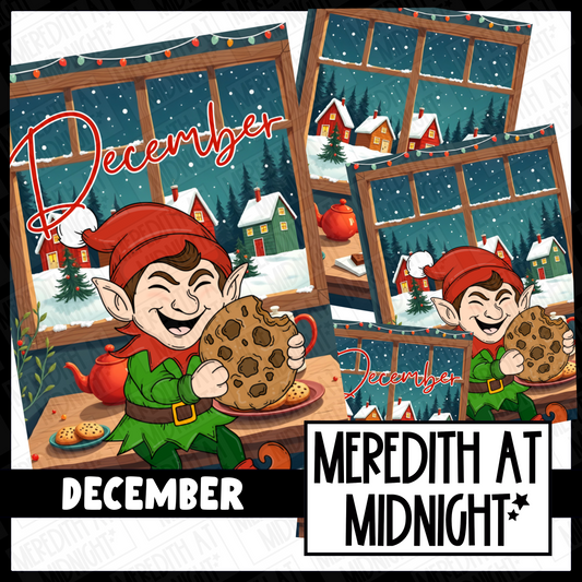 December Christmas Cover Page (25) - Clipart