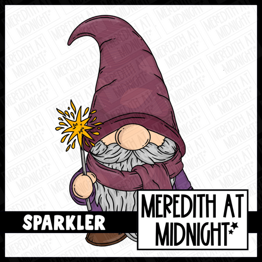 Bonfire Night Sparkler - Individual Gonk Clipart