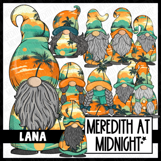 "Lana" Gonk / Gnome Clipart / Digital Stickers *INSTANT DOWNLOAD* PNG files