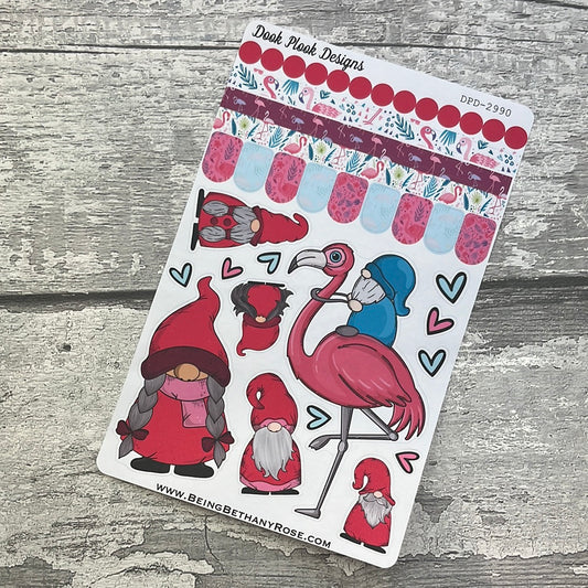 Frankie Flamingo characters planner stickers (DPD2990)