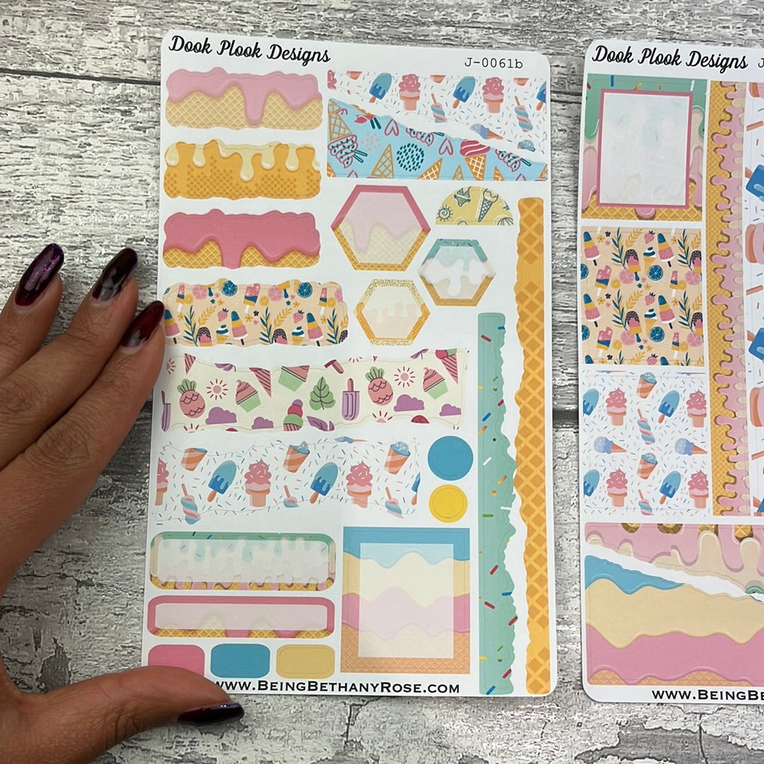 Scrap Journalling - Kennedy Ice Cream Mint (J0061)