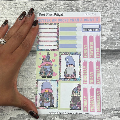 Zoey Blooming Marvellous Gonk boxes and days journal stickers  (DPD2991)