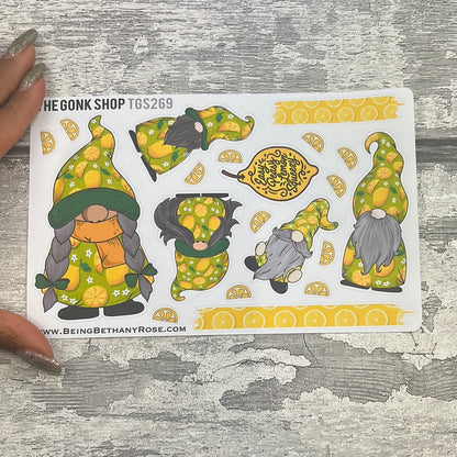 Layla Lemon Chip Gonk Stickers (TGS0269)