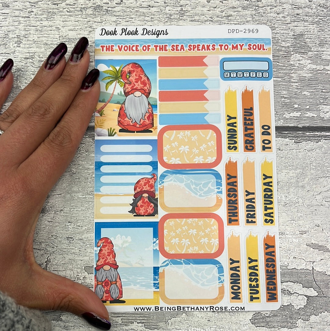 Shelley Seaside Boxes Journal planner stickers (DPD2969)