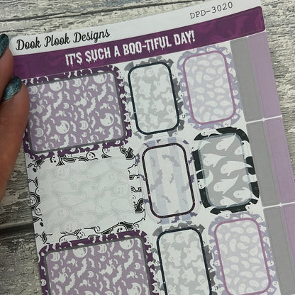 Boo-tiful - boxes Journalling planner stickers (DPD3020)