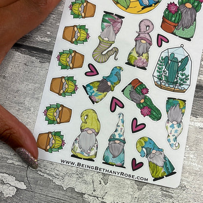 Callie Cactus character Journal planner stickers (DPD2996)