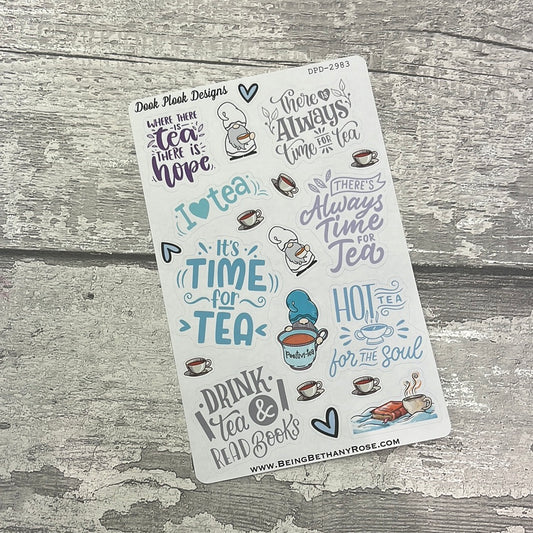 Tessa Two Gonk quotes journal stickers  (DPD2983)
