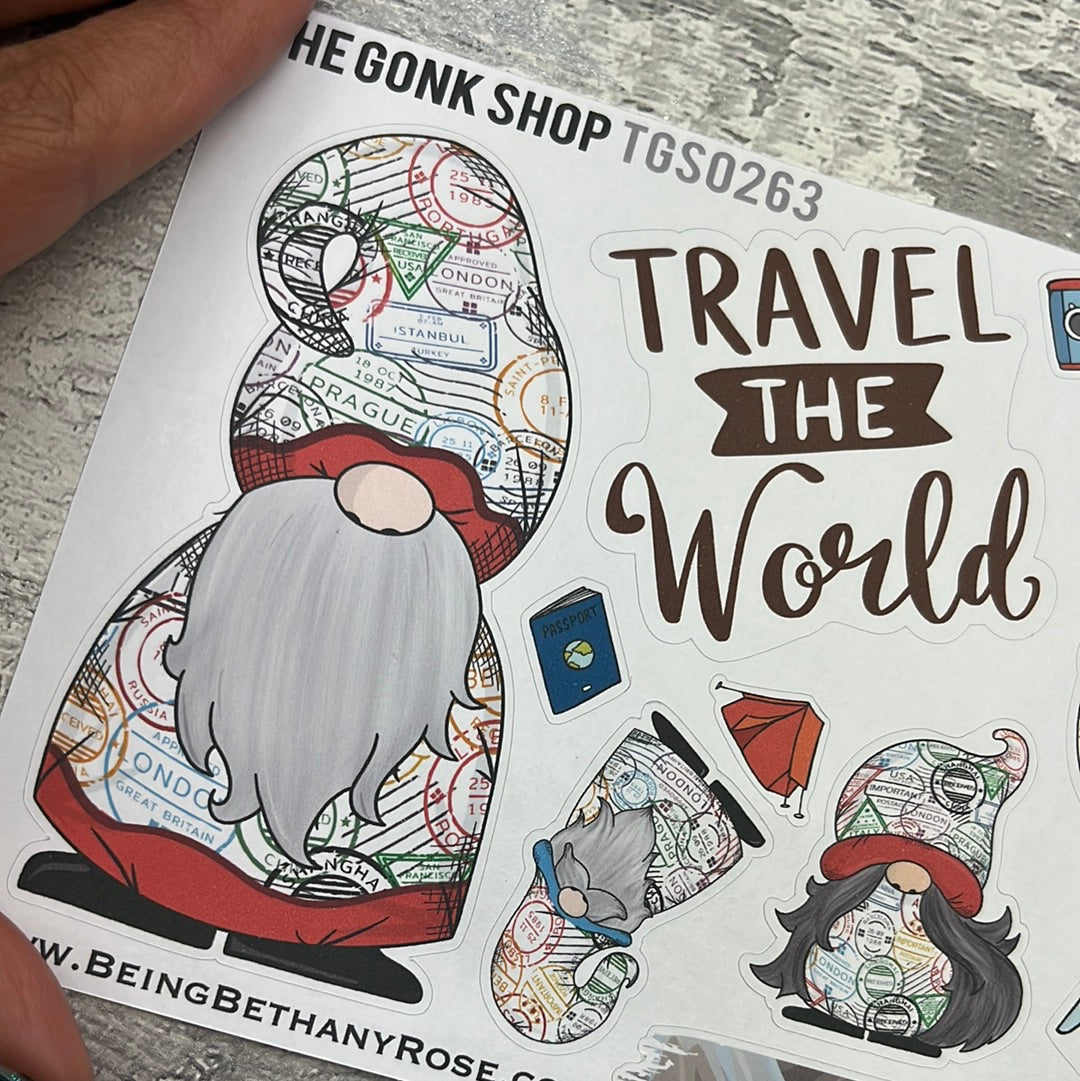 Travel the world Gonk Stickers (TGS0263)