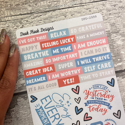 Eloise Bow quote stickers  (DPD2999)