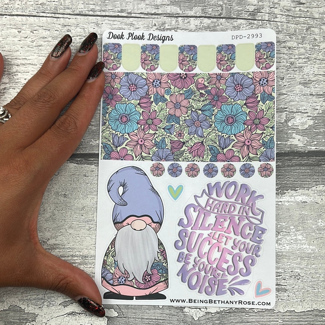 Zoey Blooming Marvellous Gonk strips and quote stickers  (DPD2993)