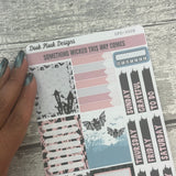 Black Cat - Box / Days Journal planner stickers (DPD3008)