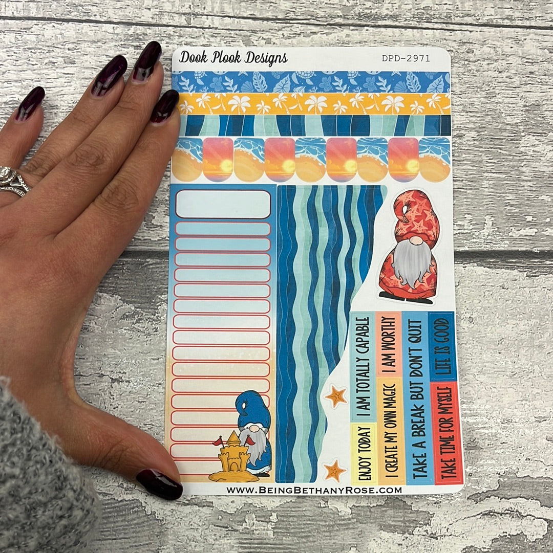 Shelley Seaside Journal planner stickers (DPD2971)