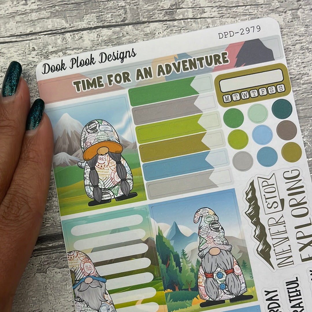 Travel Wanderlust Adventure Journal planner stickers (DPD2979)