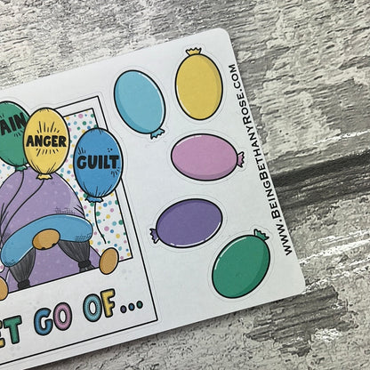 Motivational - Let go of... Sticker (DPD2960)