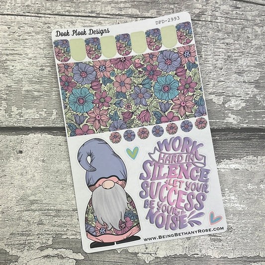 Zoey Blooming Marvellous Gonk strips and quote stickers  (DPD2993)