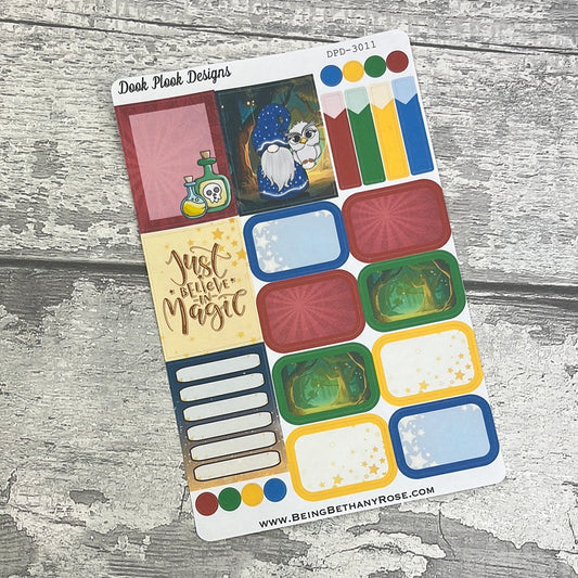 Wizard boxes Stickers Journal planner stickers (DPD3011)